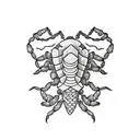 Scorpion tattoo design idea