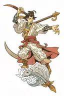 treasure planet tattoo design idea