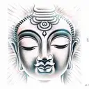 Buddha tattoo design idea