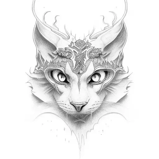 white pride tattoo design idea