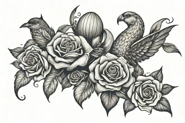 I'll love you forever I'll need you for always  tattoo design idea