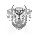 slave and master bdsm tattoo design idea