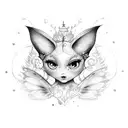 fairy  tattoo design idea