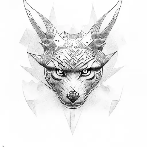 Cherokee chest ratio  tattoo design idea