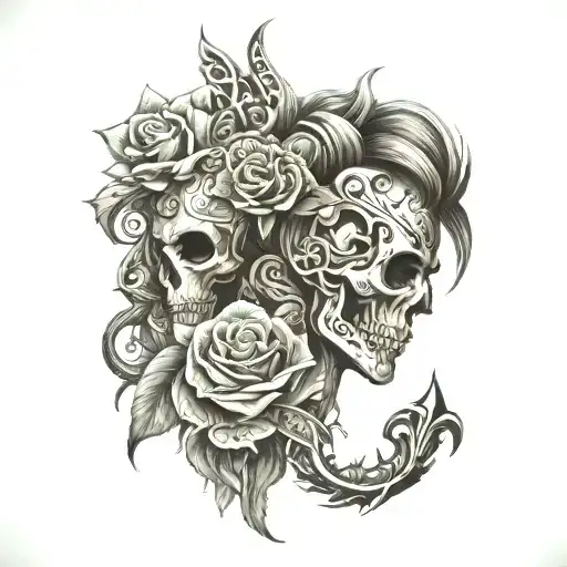 A powerful tattoo showcasing your role as a leader, with subtle references to family and love tattoo design idea