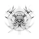 Barbed Wire tattoo design idea