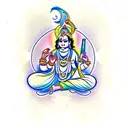 krishna tattoo design idea