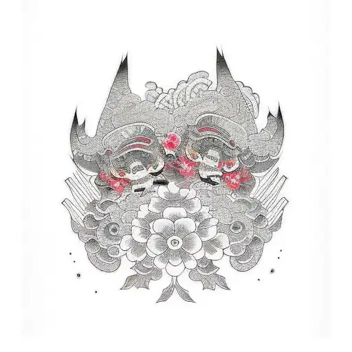 brother and sister tattoo design idea