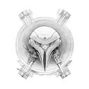 Heron sword with Wheel of Time tattoo design idea