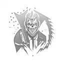 chainsaw man tattoo design idea