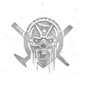 chainsaw man tattoo design idea