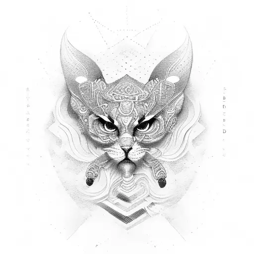 buda tattoo design idea