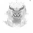 buda tattoo design idea