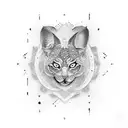 buda tattoo design idea