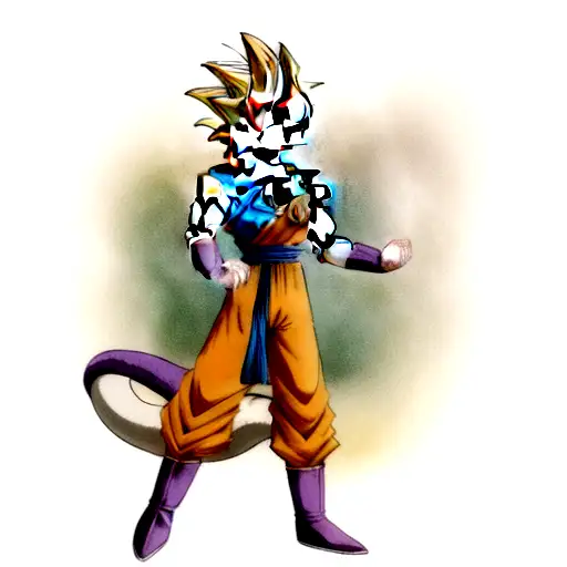 dragon ball z tattoo design idea