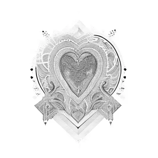 write the name "Roshni" and include heart and heart bit inside the name tattoo design idea