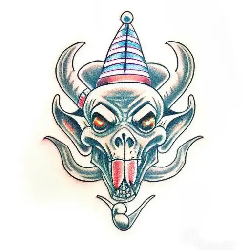 Goblin tattoo design idea