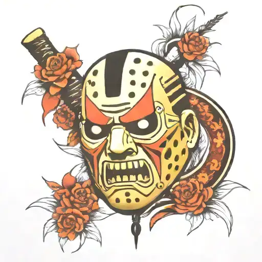 Friday the 13th Jason tattoo design idea
