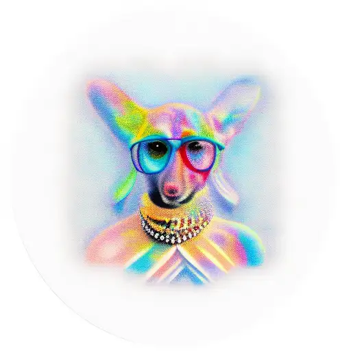 text saying lil flapper tattoo design idea