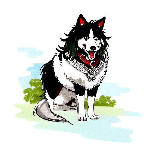 lobo tattoo design idea