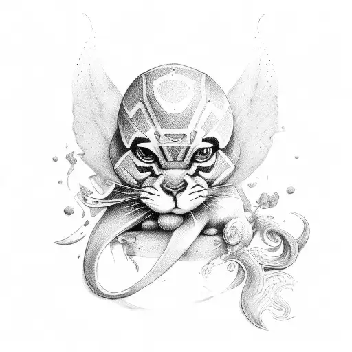 RAPHAEL MARY tattoo design idea