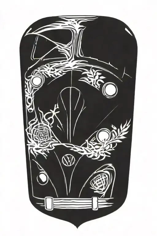 Volkswagen emblems tattoo design idea