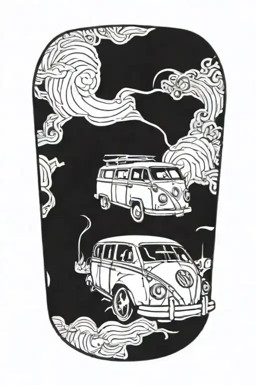 Volkswagen tattoo design idea