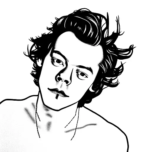 Harry Styles tattoo design idea