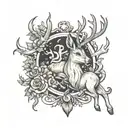 for the knew area - animals . already have deer and rabbits and foxes want something different to match in colour  tattoo design idea