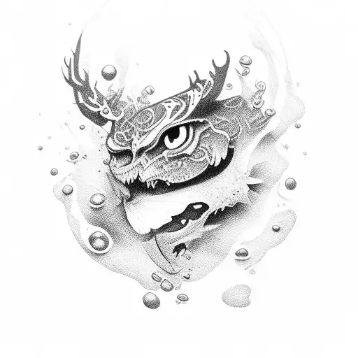 alcohol  tattoo design idea