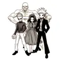 hunter x hunter phantom troupe spider tattoo design idea
