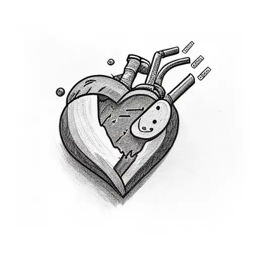 I am 25 year boy whom heart is bread 2 times I can trust so easily anyone and get broken I am so emotionally week and I  tattoo design idea