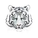 tiger scratch tattoo design idea