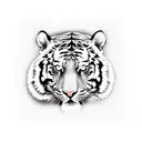 tiger scratch tattoo design idea
