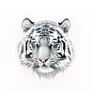 tiger scratch tattoo design idea