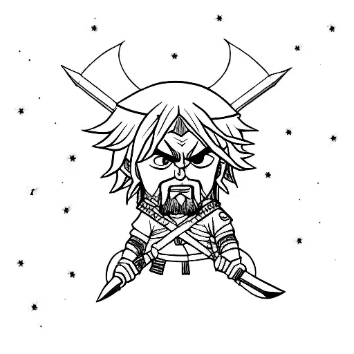 vinland saga tattoo design idea