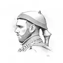 Irish Soldier tattoo design idea