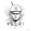Irish Soldier tattoo design idea