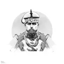 Irish Soldier tattoo design idea