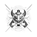 ANBU Symbol tattoo design idea