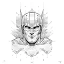 Superman  tattoo design idea