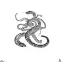 SERPENT tattoo design idea