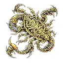 Peter, Slavs, Scorpion zodiac sign tattoo design idea