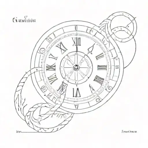 Roman numeral dates in an simple infinity loop with two on the left and two on the right  tattoo design idea