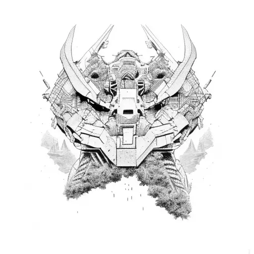 horizon zero dawn tattoo design idea