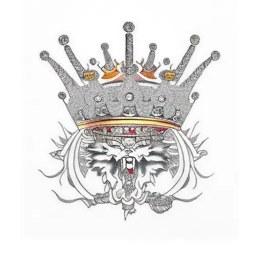King's Crown tattoo design idea