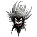 Ryuk tattoo design idea