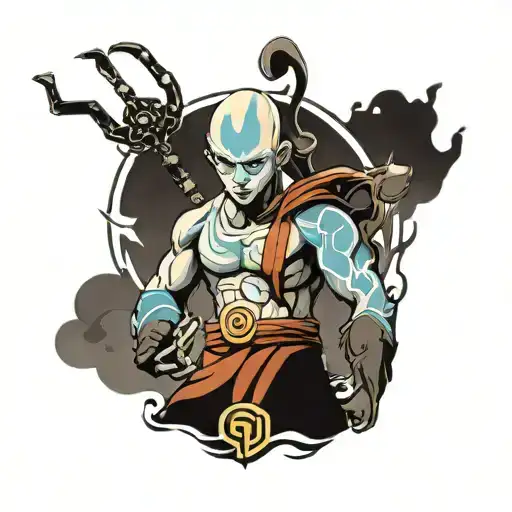 avatar the last airbender tattoo design idea