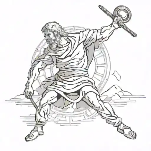 resilience, stoicism and fortitude tattoo design idea
