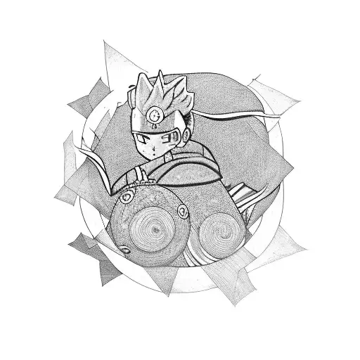 Shikamaru y temari tattoo design idea